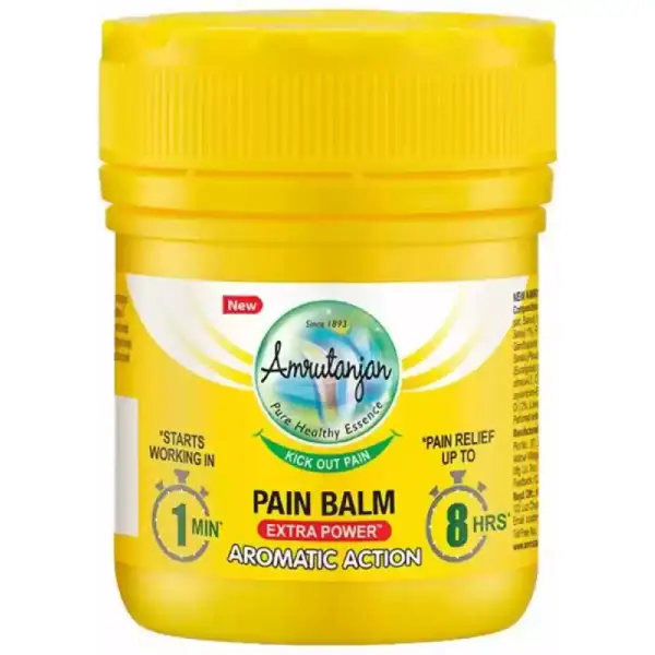 Amrutanjan Pain Balm Extra Power Aromatic Action